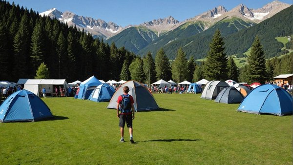 Évadez-vous au camping de la plagne, entre sports et nature